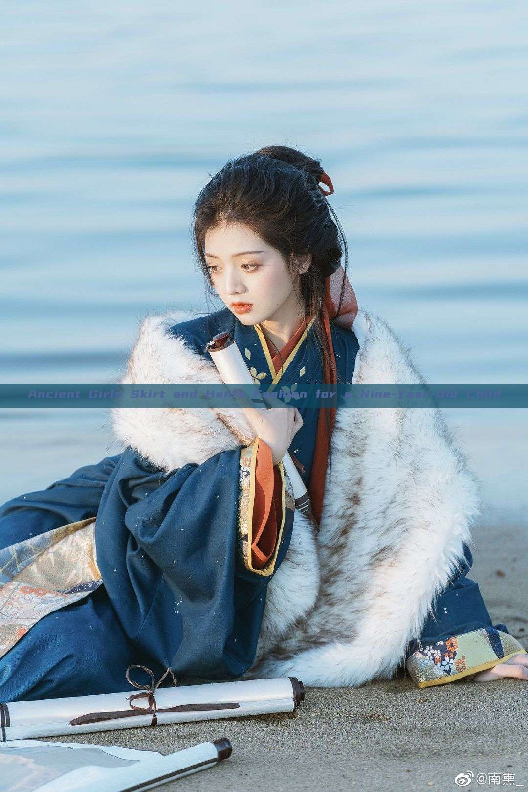Ancient Girls Skirt and Hanfu Fashion for a Nine-Year-Old Child Ancient Girls Skirt and Hanfu Fashion for a Nine-Year-Old Child