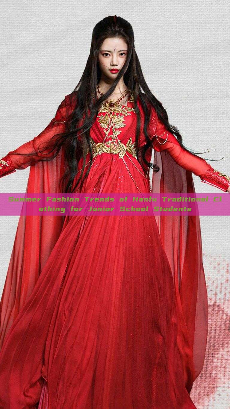 Summer Fashion Trends of Hanfu Traditional Clothing for Junior School Students