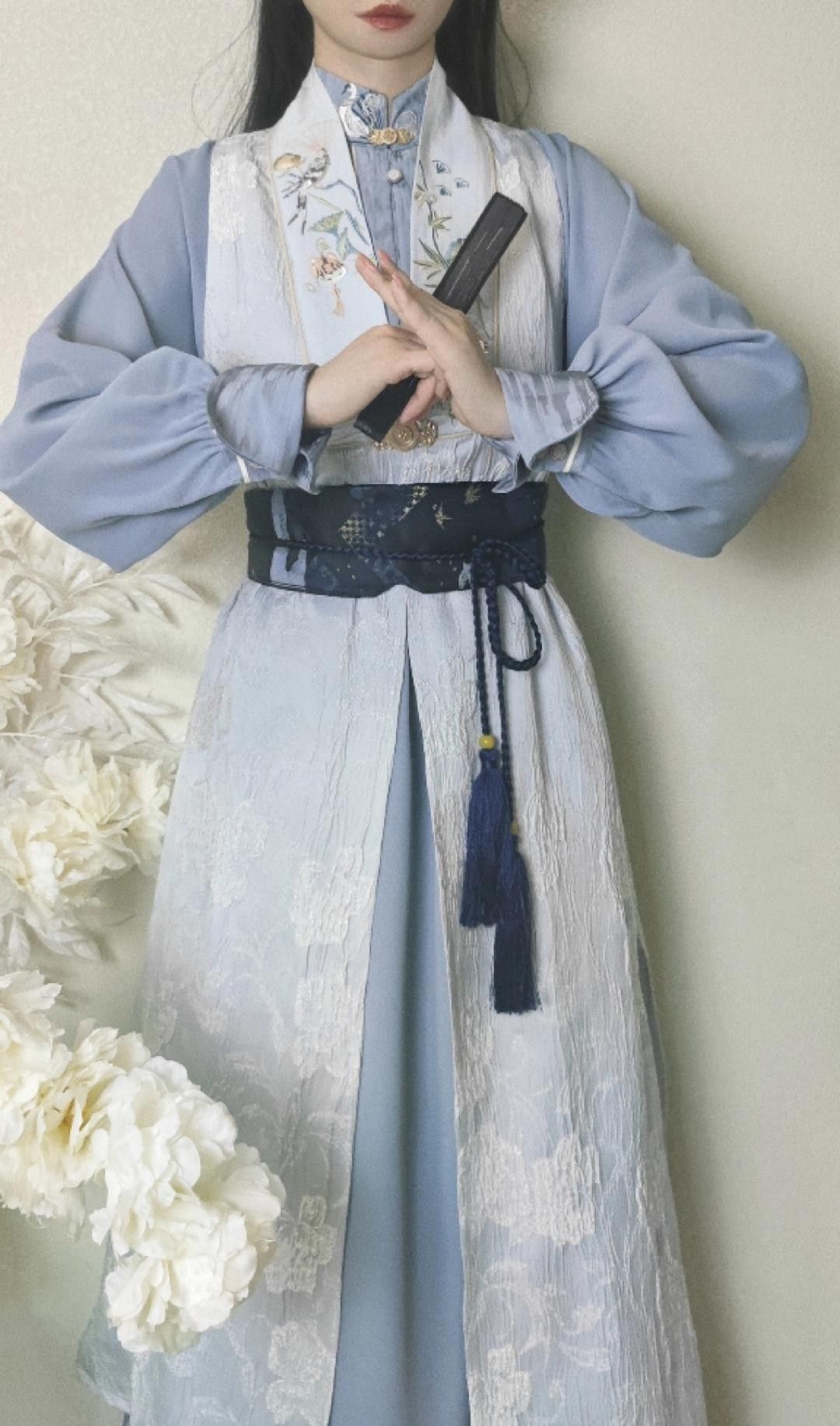 Plus-Size Winter Fashion with Hanfu Hanfu Clothing for Overweight Women)