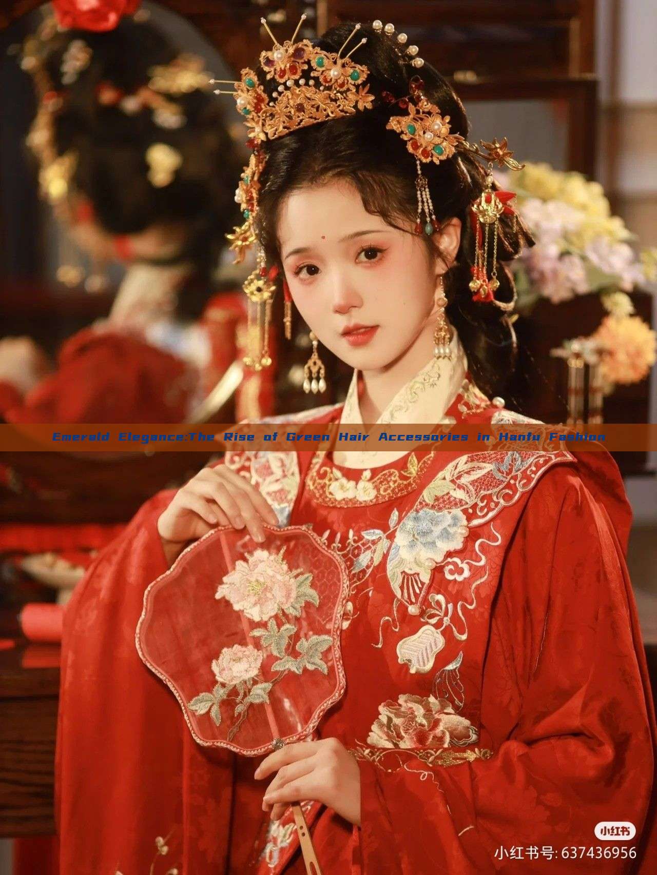 Emerald Elegance:The Rise of Green Hair Accessories in Hanfu Fashion Emerald Elegance:The Rise of Green Hair Accessories in Hanfu Fashion