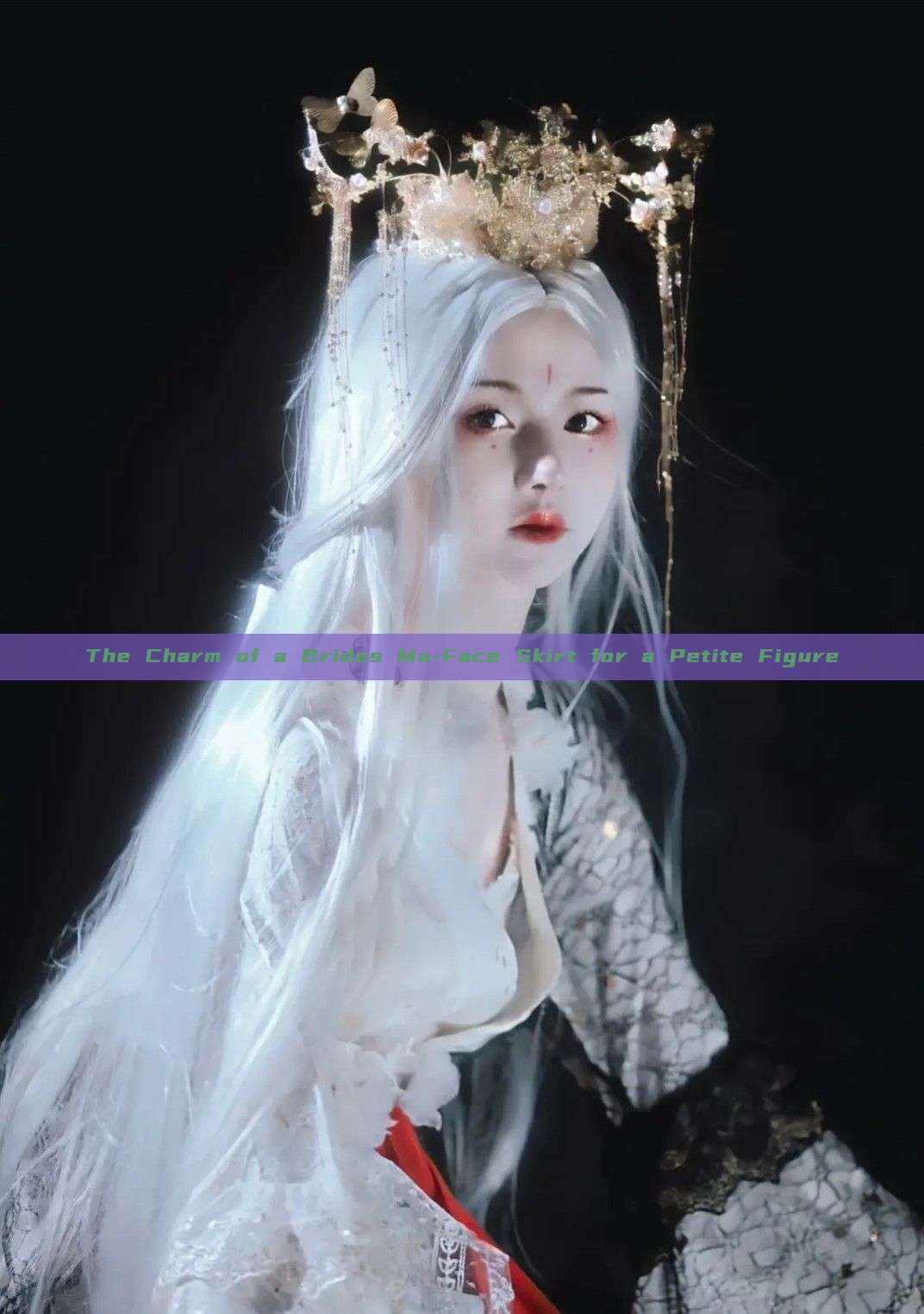 The Charm of a Brides Ma-Face Skirt for a Petite Figure The Charm of a Brides Ma-Face Skirt for a Petite Figure