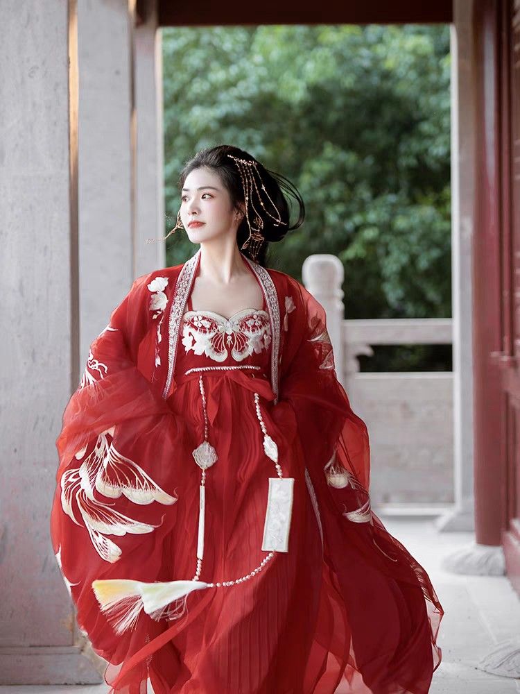 The Childrens Hanfu Fashion:Song Dynasty-Era Girls Hanfu The Childrens Hanfu Fashion:Song Dynasty-Era Girls Hanfu