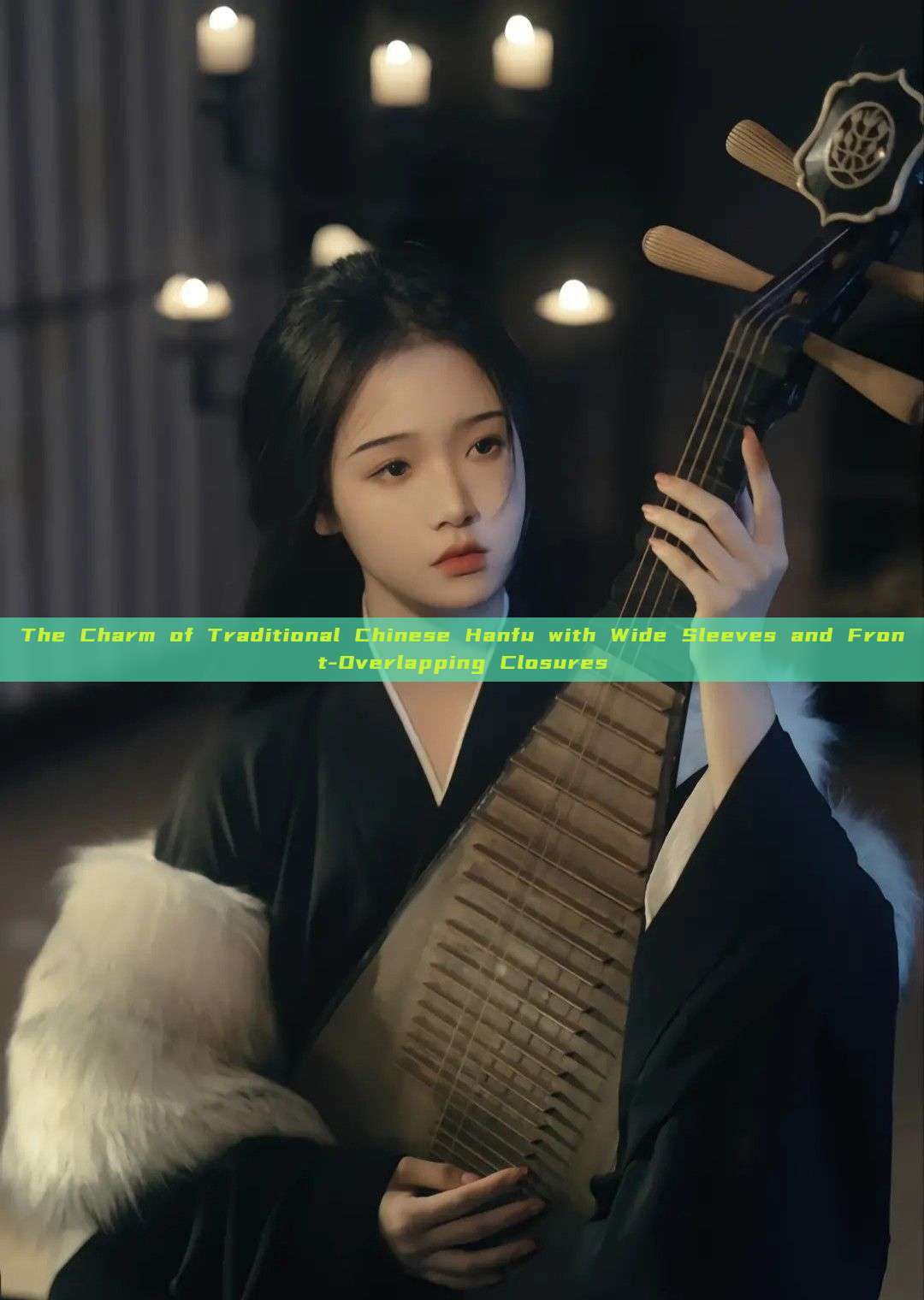 The Charm of Traditional Chinese Hanfu with Wide Sleeves and Front-Overlapping Closures The Charm of Traditional Chinese Hanfu with Wide Sleeves and Front-Overlapping Closures