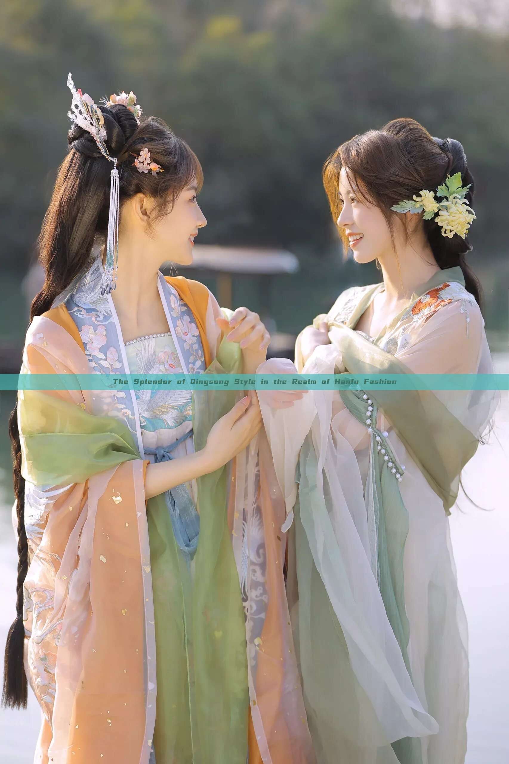The Splendor of Qingsong Style in the Realm of Hanfu Fashion The Splendor of Qingsong Style in the Realm of Hanfu Fashion
