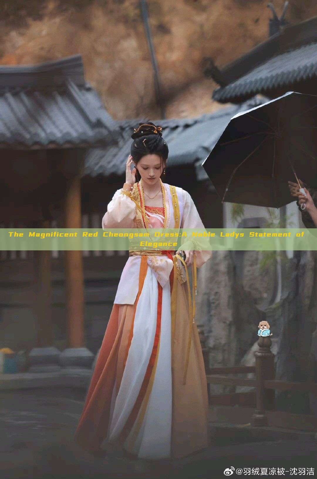 The Magnificent Red Cheongsam Dress:A Noble Ladys Statement of Elegance