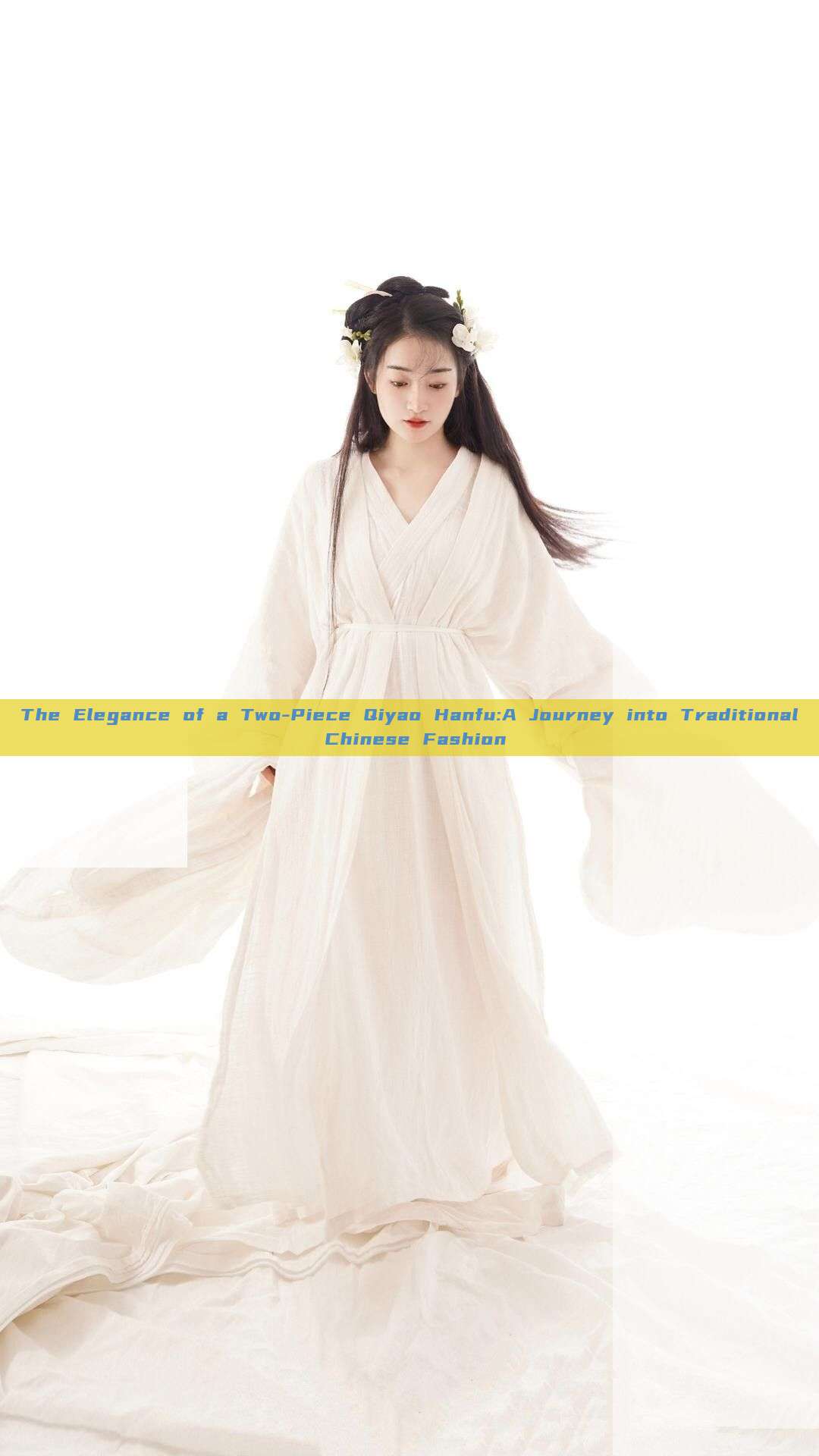 The Elegance of a Two-Piece Qiyao Hanfu:A Journey into Traditional Chinese Fashion The Elegance of a Two-Piece Qiyao Hanfu:A Journey into Traditional Chinese Fashion