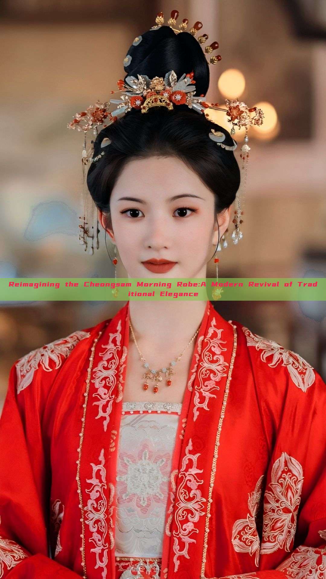 Reimagining the Cheongsam Morning Robe:A Modern Revival of Traditional Elegance Reimagining the Cheongsam Morning Robe:A Modern Revival of Traditional Elegance