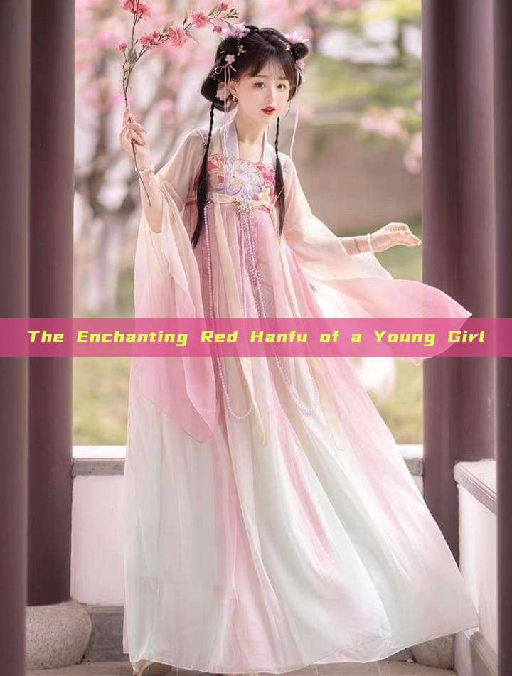 The Enchanting Red Hanfu of a Young Girl