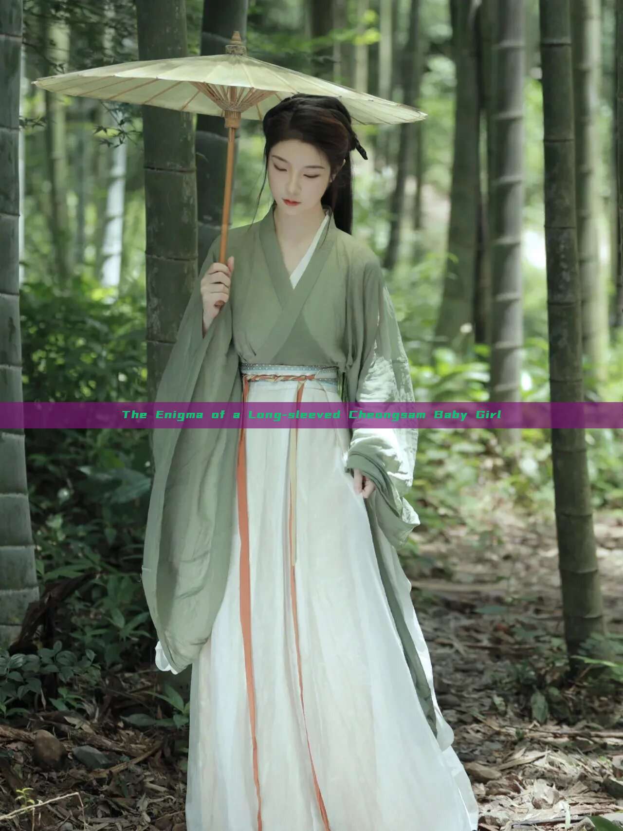 The Enigma of a Long-sleeved Cheongsam Baby Girl