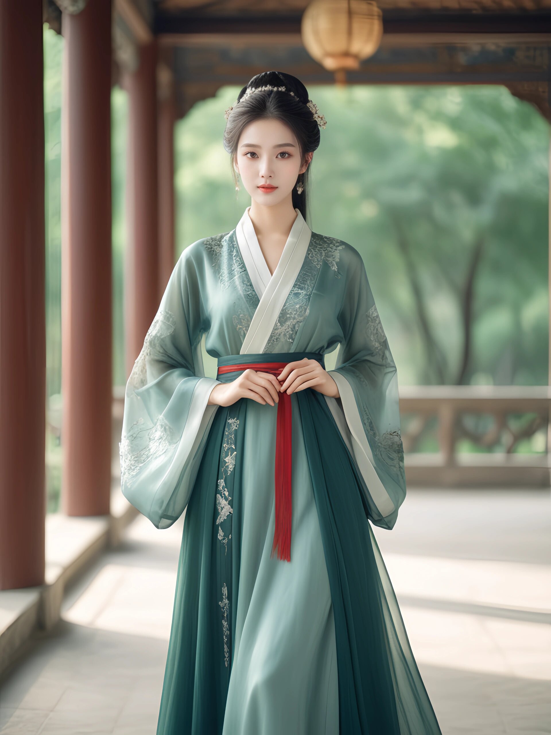 Ancient Elegance:The Rise of Womens Hanfu Short-sleeved Gowns Ancient Elegance:The Rise of Womens Hanfu Short-sleeved Gowns