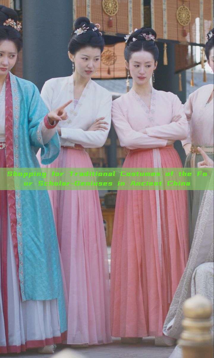 Shopping for Traditional Costumes of the Four Scholar-Geniuses in Ancient China Shopping for Traditional Costumes of the Four Scholar-Geniuses in Ancient China