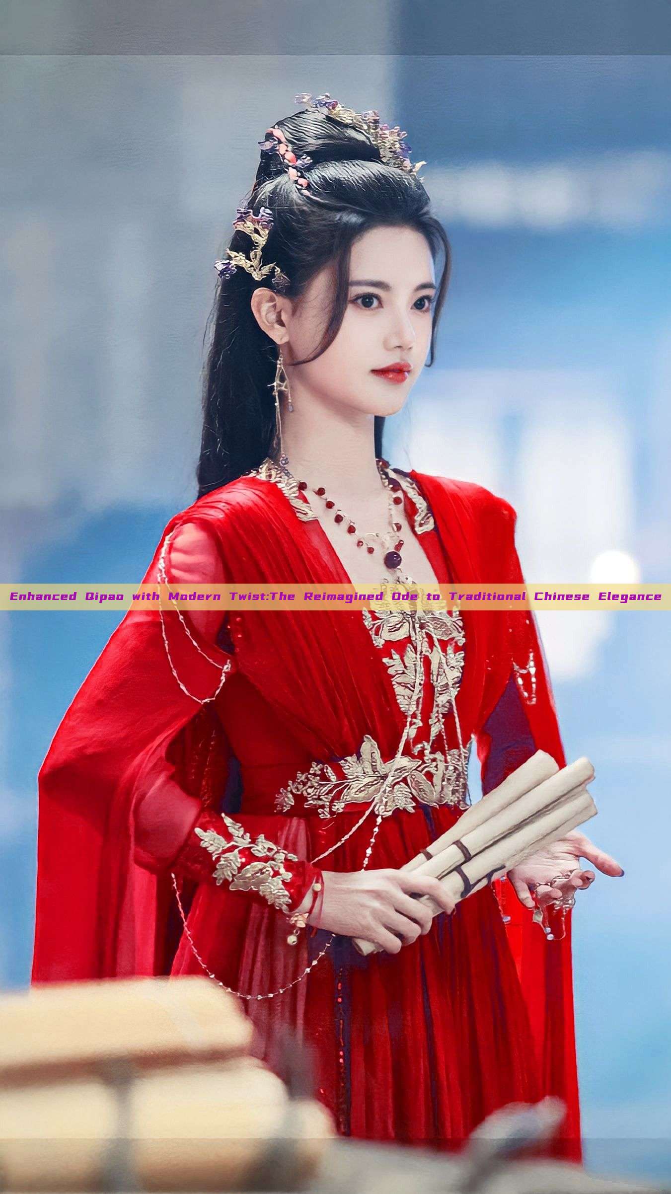 Enhanced Qipao with Modern Twist:The Reimagined Ode to Traditional Chinese Elegance Enhanced Qipao with Modern Twist:The Reimagined Ode to Traditional Chinese Elegance