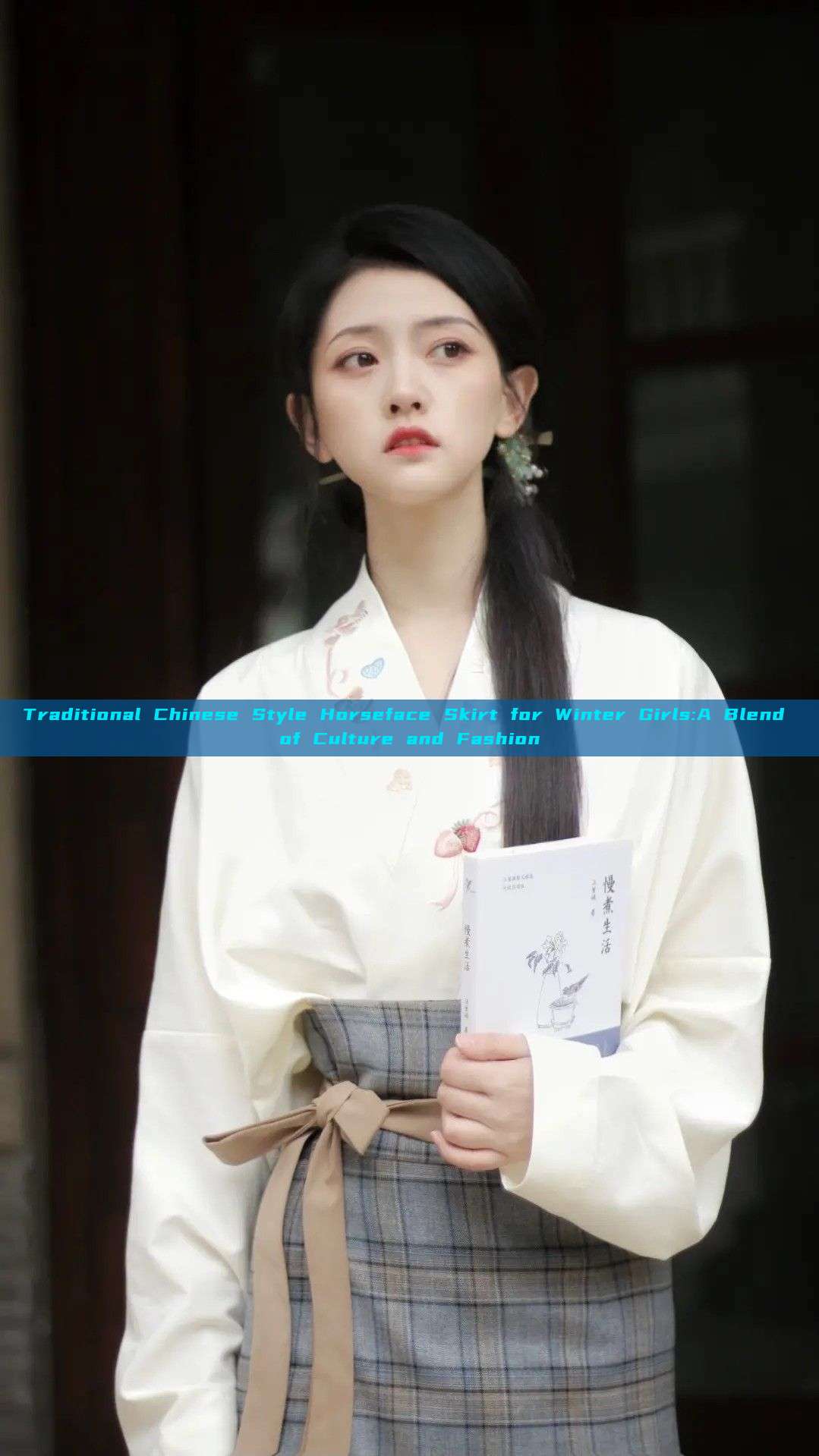 Traditional Chinese Style Horseface Skirt for Winter Girls:A Blend of Culture and Fashion