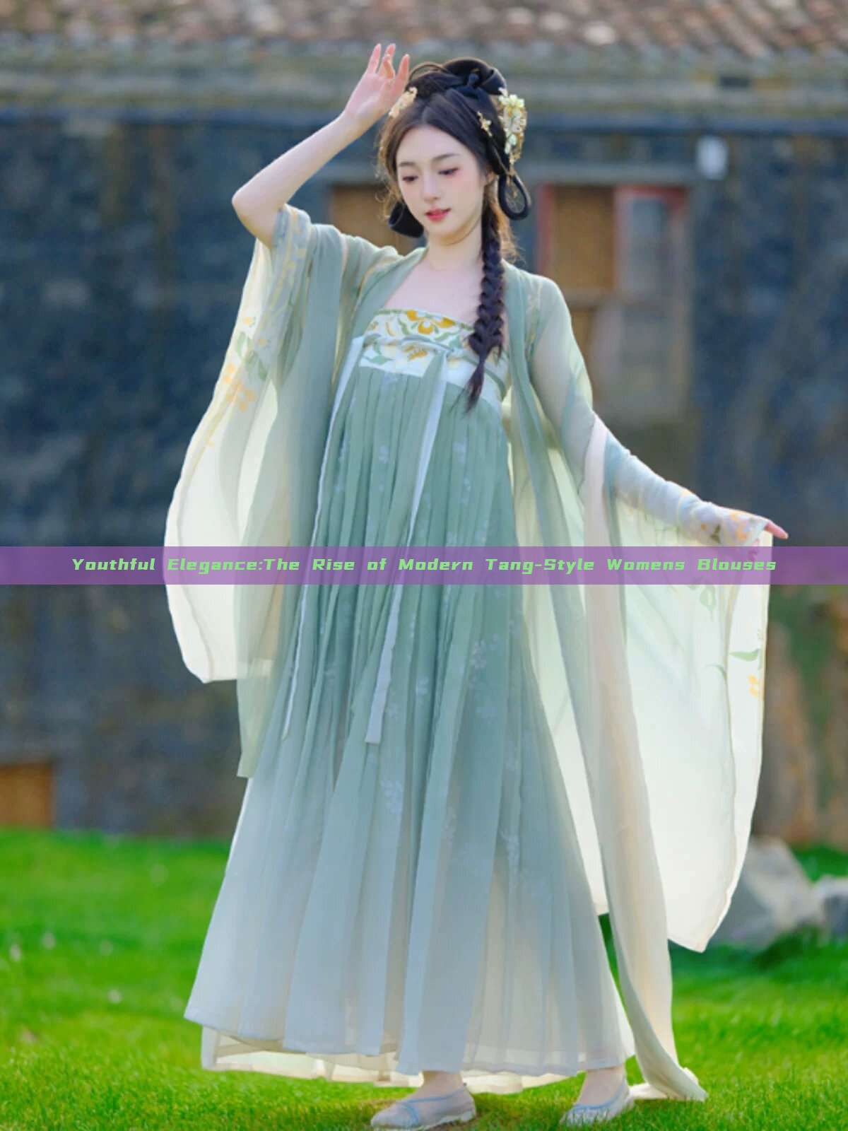 Youthful Elegance:The Rise of Modern Tang-Style Womens Blouses Youthful Elegance:The Rise of Modern Tang-Style Womens Blouses