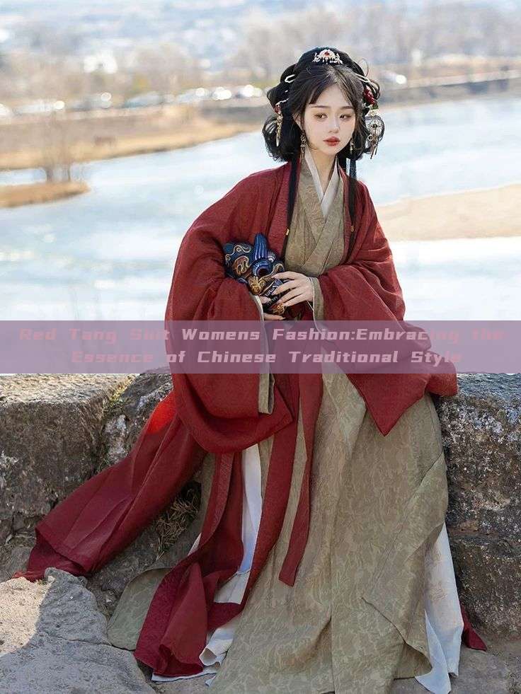 Red Tang Suit Womens Fashion:Embracing the Essence of Chinese Traditional Style Red Tang Suit Womens Fashion:Embracing the Essence of Chinese Traditional Style