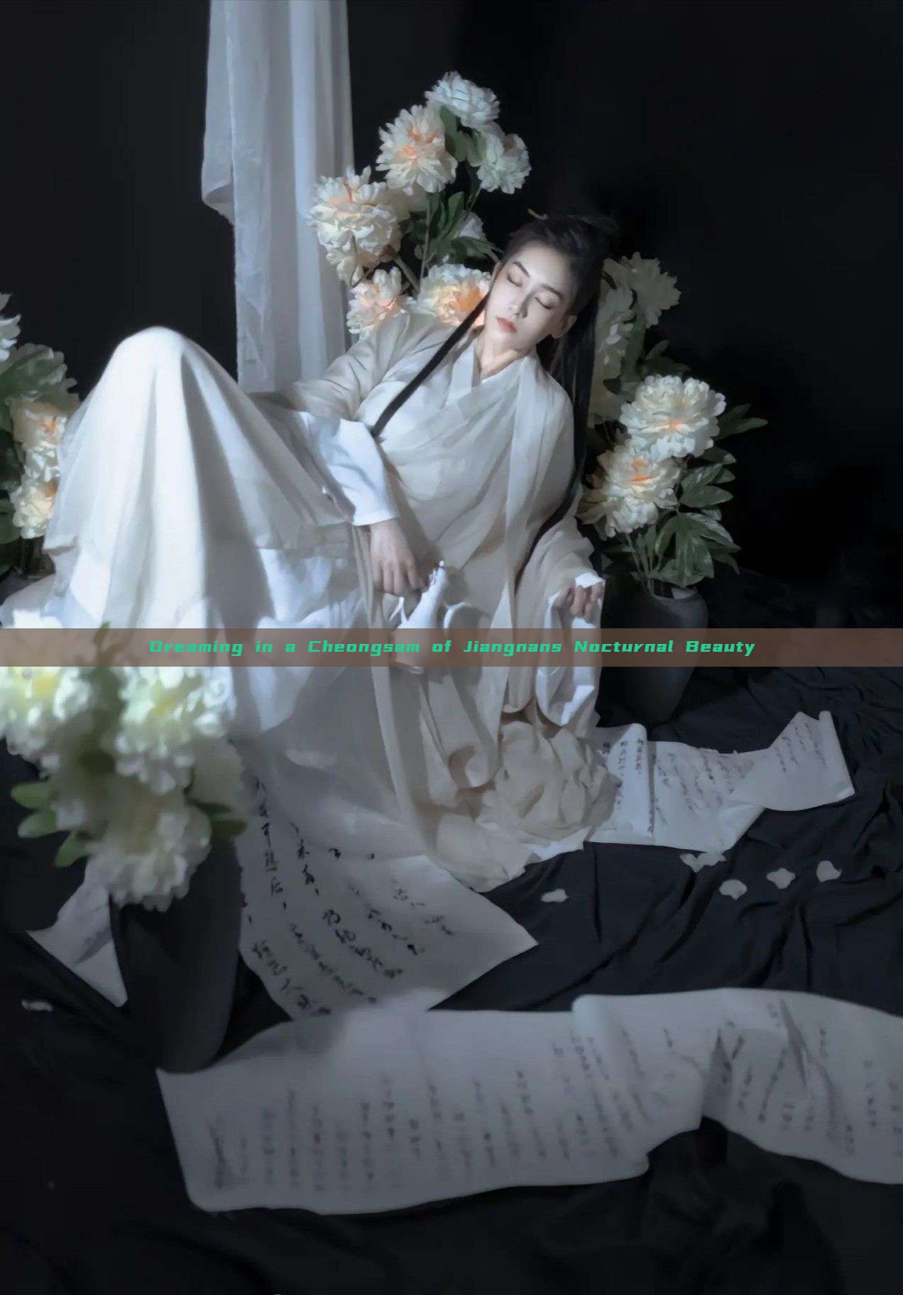 Dreaming in a Cheongsam of Jiangnans Nocturnal Beauty