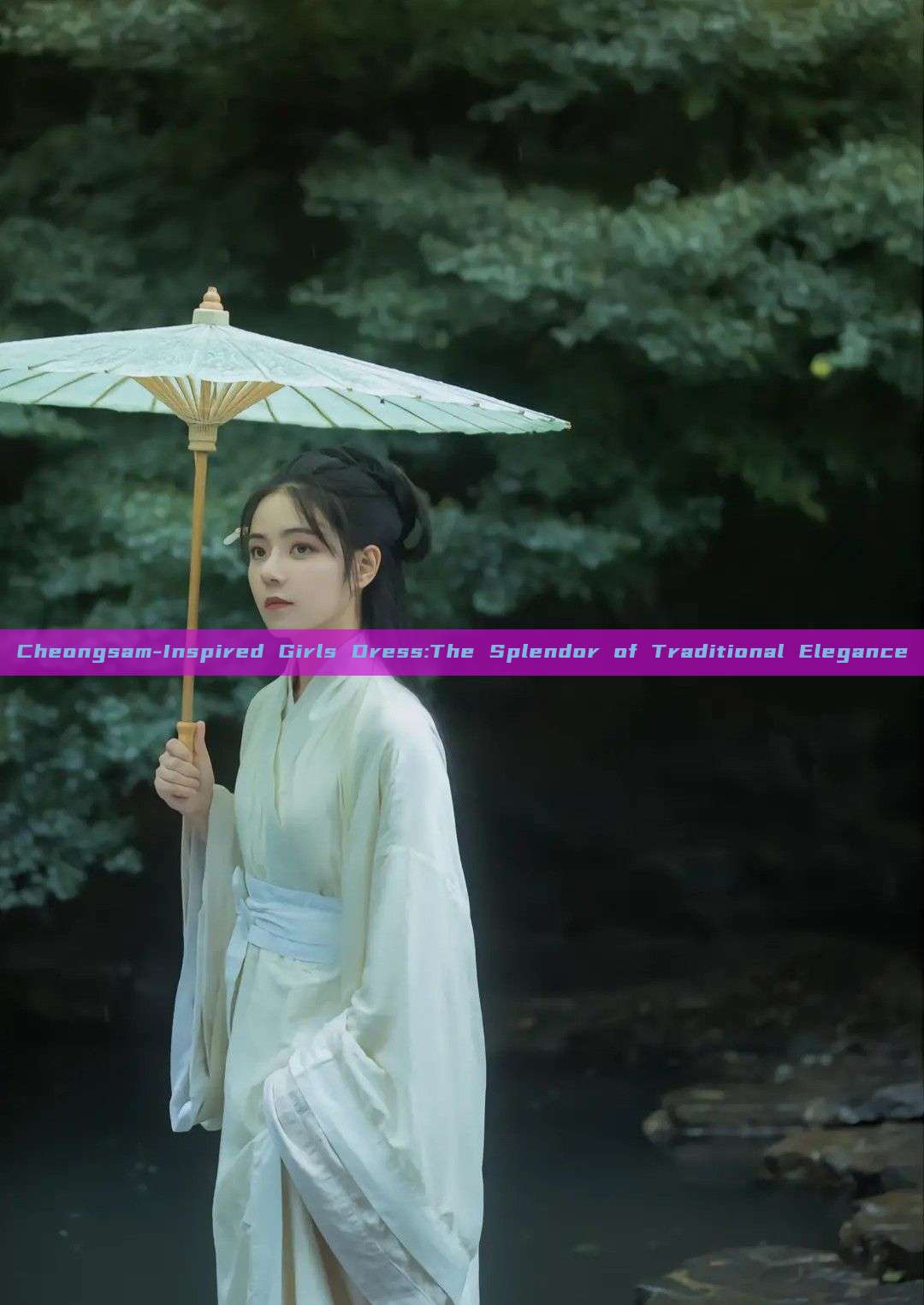 Cheongsam-Inspired Girls Dress:The Splendor of Traditional Elegance Cheongsam-Inspired Girls Dress:The Splendor of Traditional Elegance