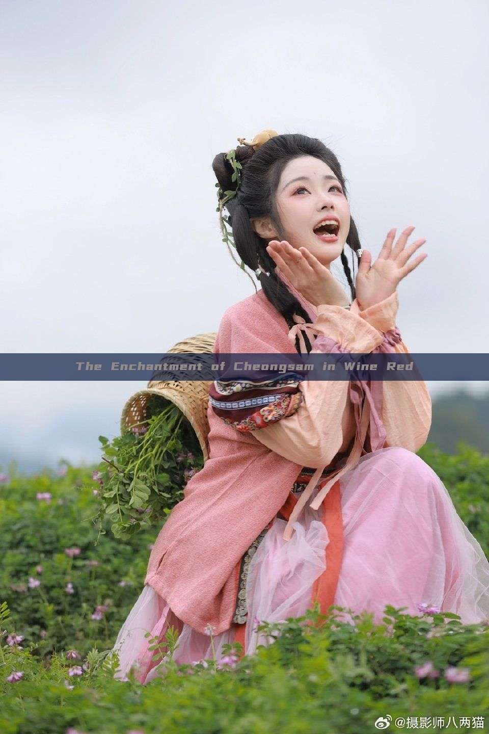 The Enchantment of Cheongsam in Wine Red