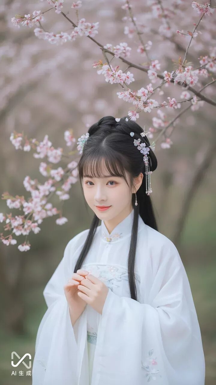 白鹿同款汉服女童，时尚与传统的完美结合