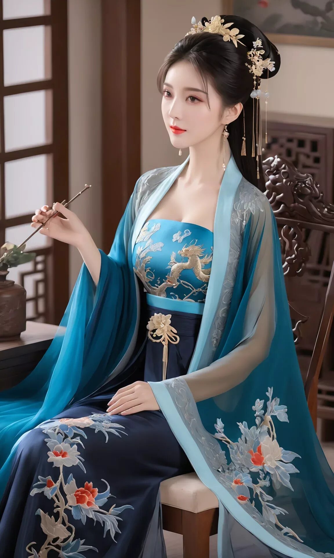 Affordable Elegance:Zhongling Ji Hanfu at白菜价