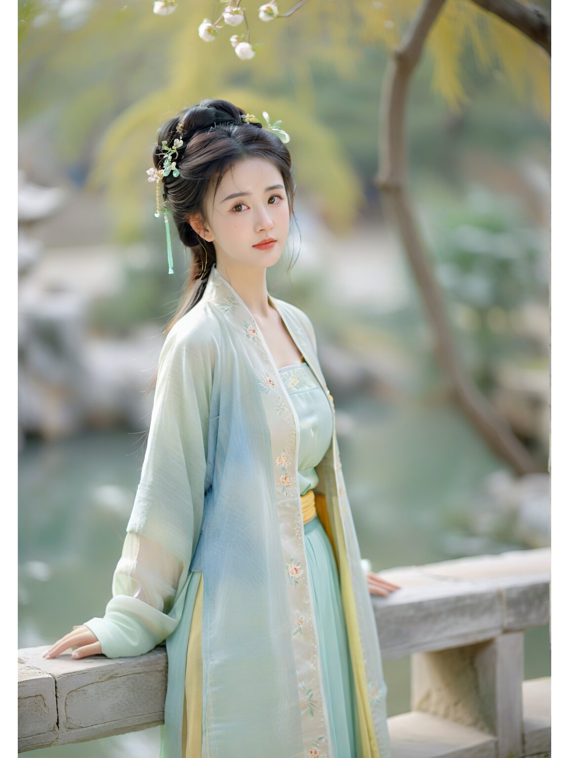 Summer Pleasures in a Horseface Skirt and Xiaoxiang Style Set