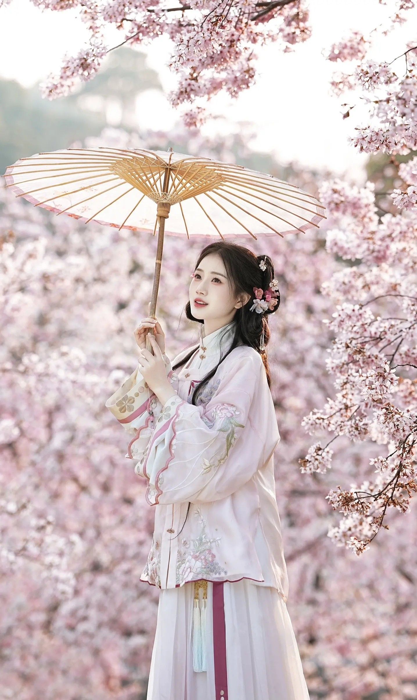 A Little Tang-Style Hanfu Girl