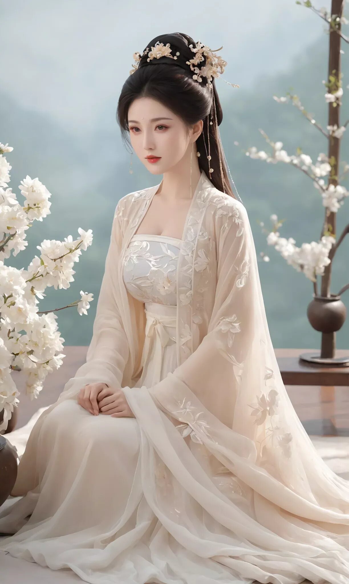 The Enigma of Black Cheongsam Women The Enigma of Black Cheongsam Women