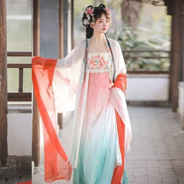 Red Cheongsam-Inspired Redesigned Dress for Winter