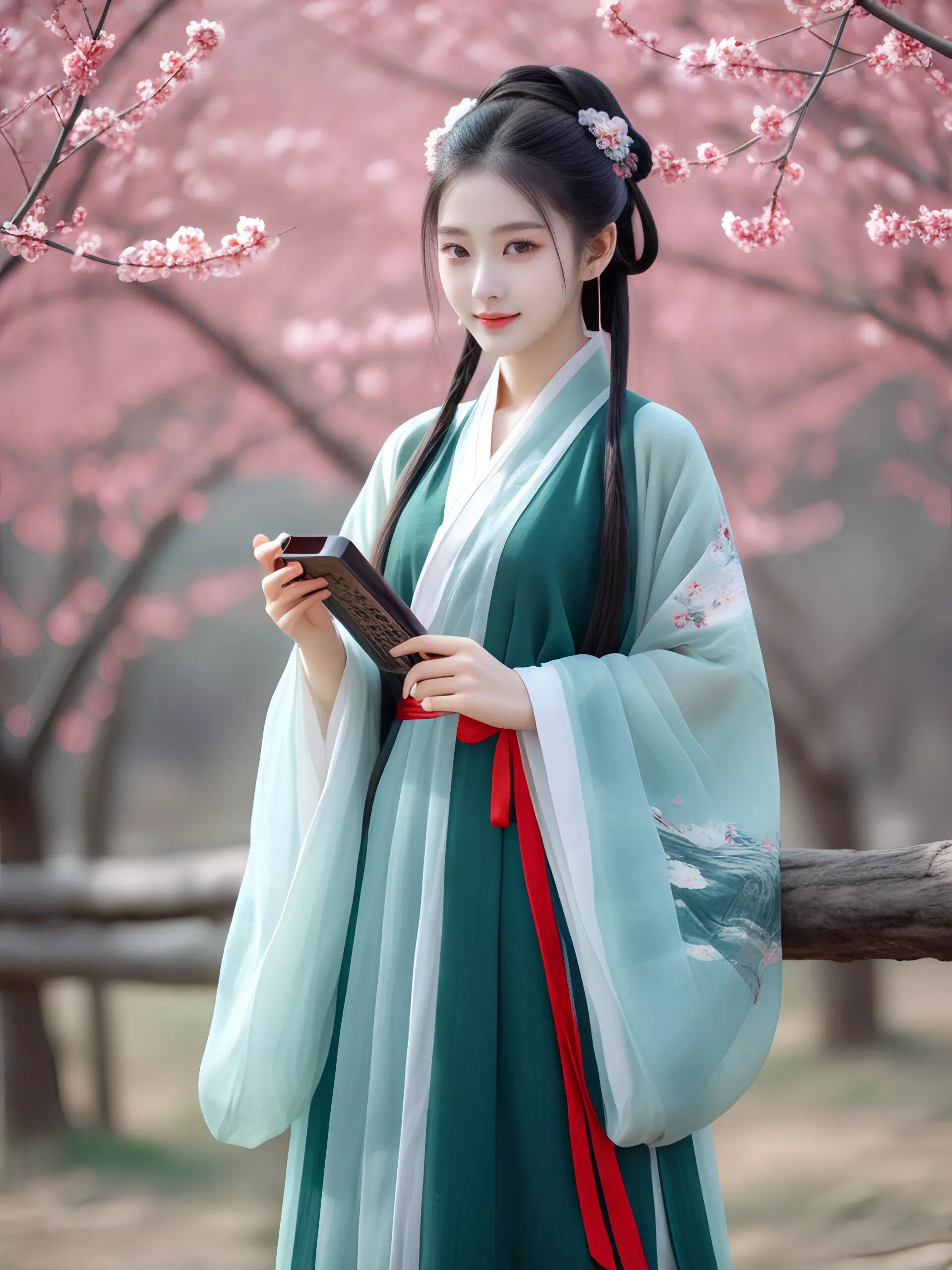 Neo-Chinese Style Qipao with Traditional Charm:A Girls Hanfu Dress Journey