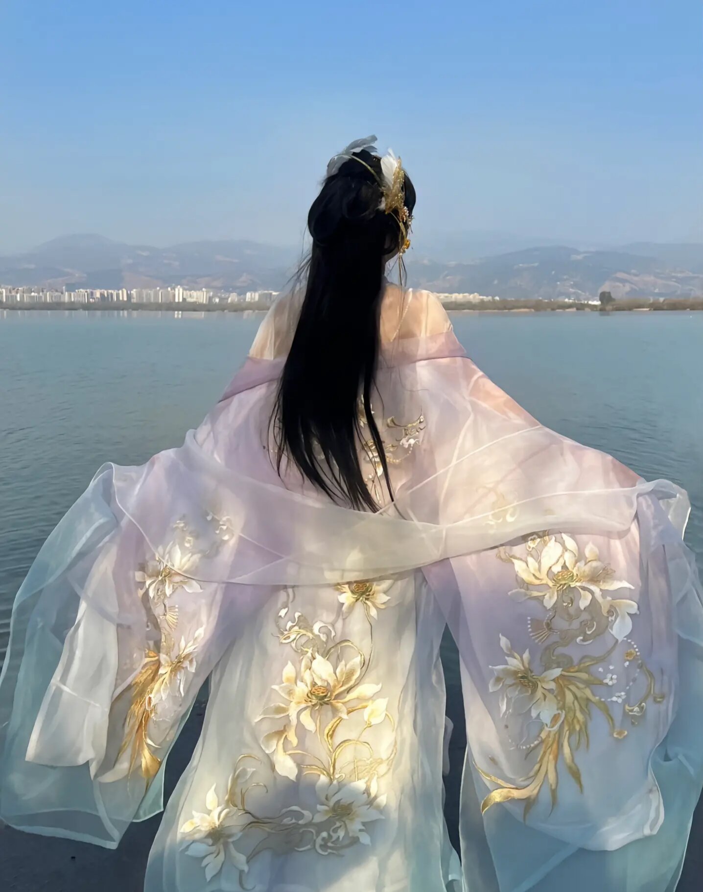The Auspiciousness of the Lotus-Inspired Hanfu:A Journey into the World of Good Fortune The Auspiciousness of the Lotus-Inspired Hanfu:A Journey into the World of Good Fortune