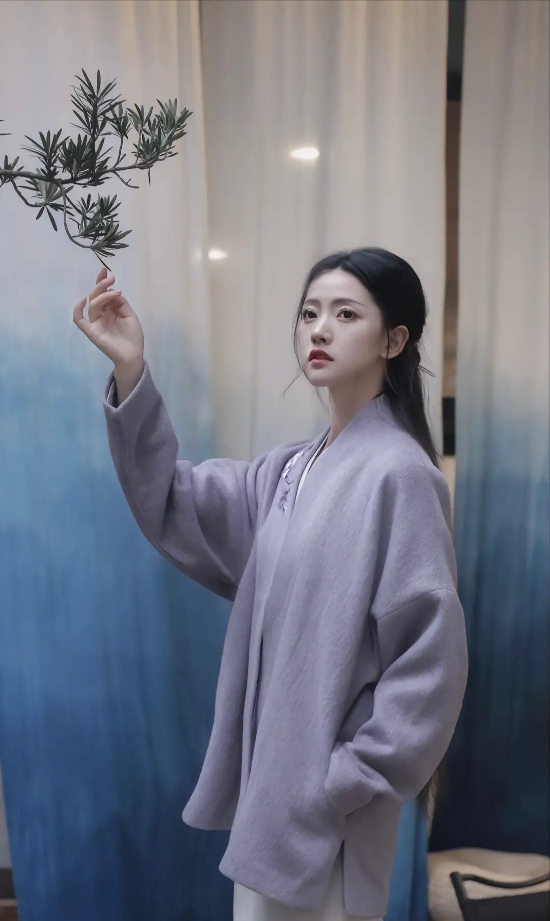 The Charm of Cheongsam Skirts:Mid-Length with Three-Quarter Length Sleeves