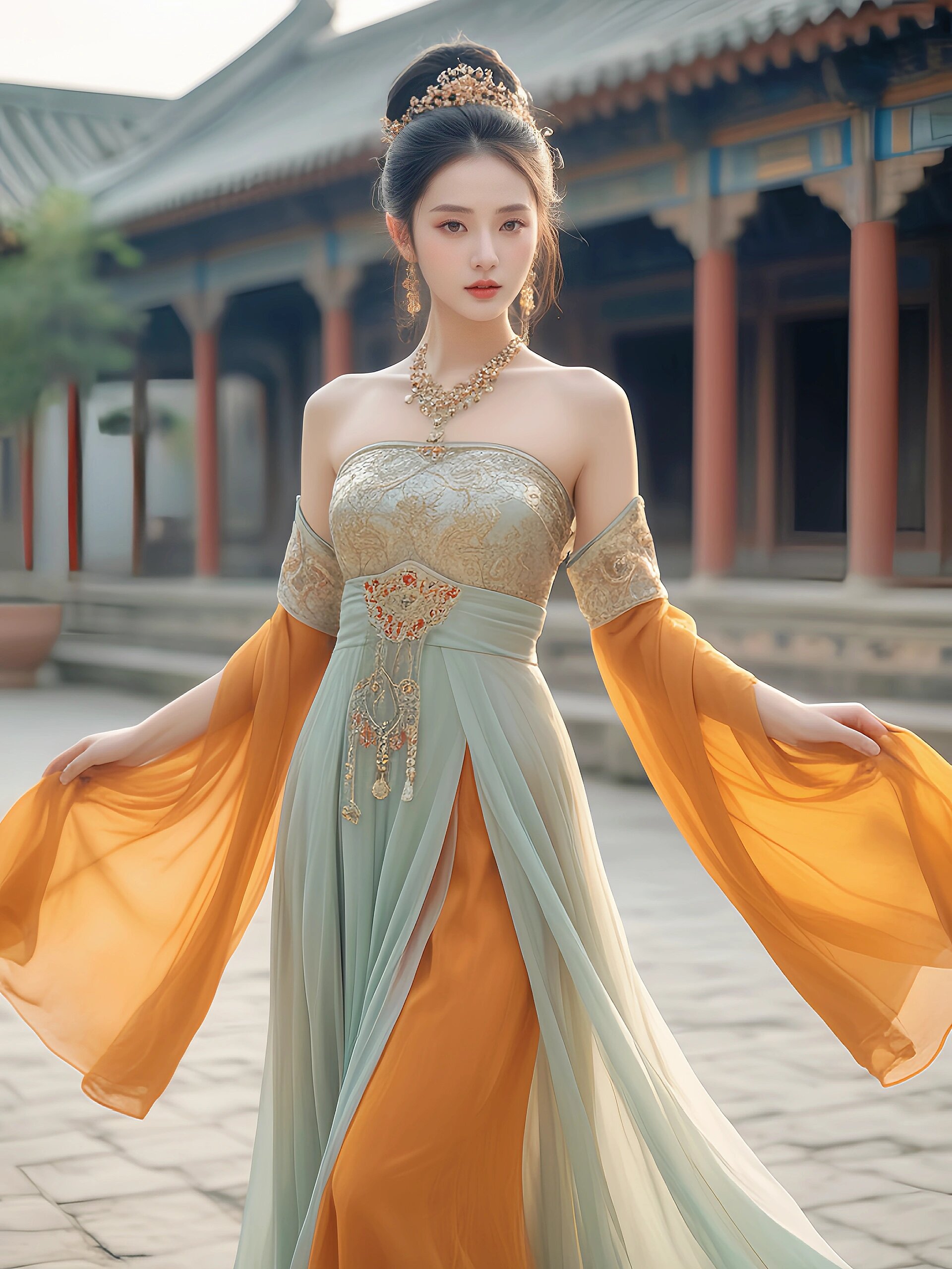 Embracing the Autumn Winter in a Chic Xiao Xiang Style Cheongsam