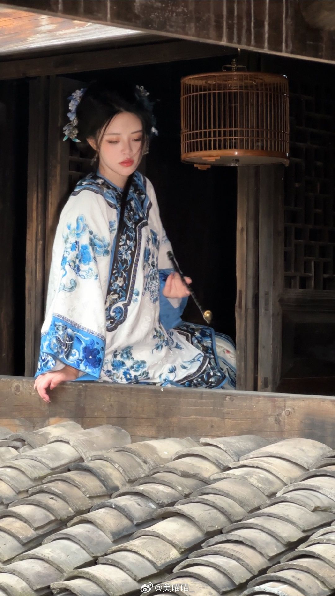 Summer Elegance with Cheongsam and Shawl Combination