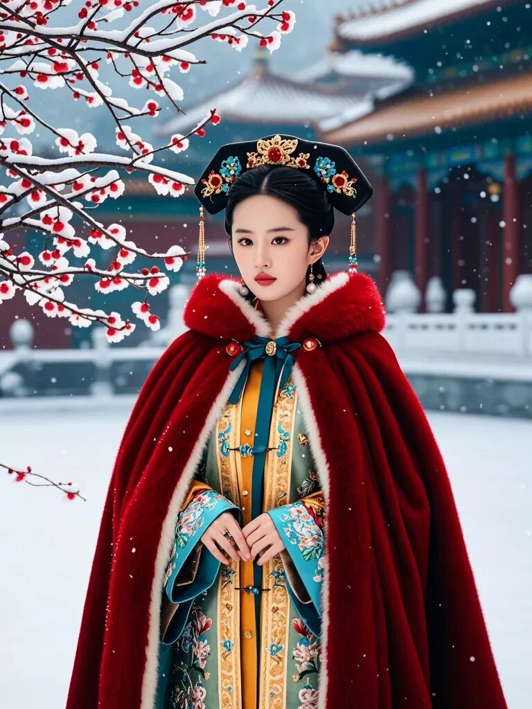 Qiao Hanfu Fashion with a Down-to-Earth Price:The Allure of Far-Off Mountain Cheer白菜价系列