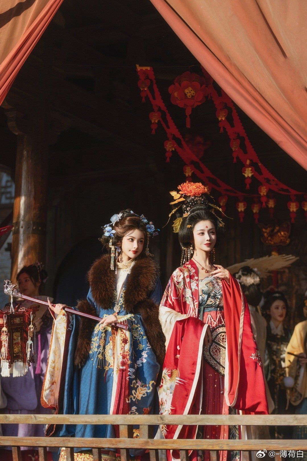 The Enchantment of Blue Traditional Womens Hanfu Costume