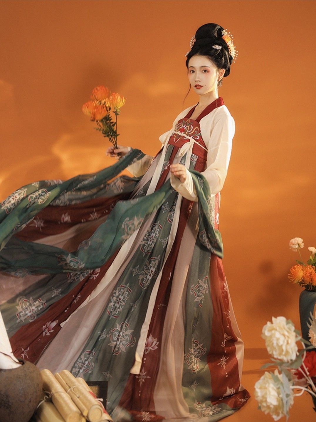 Summer Girls Hanfu Fashion:Short-sleeved Hanfu for Little Girls