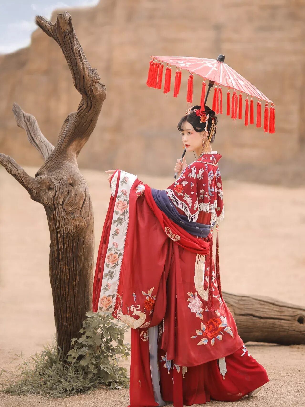 Spring and Autumn Girls Hanfu Dress:The Charm of Traditional Elegance in a Little Girls World