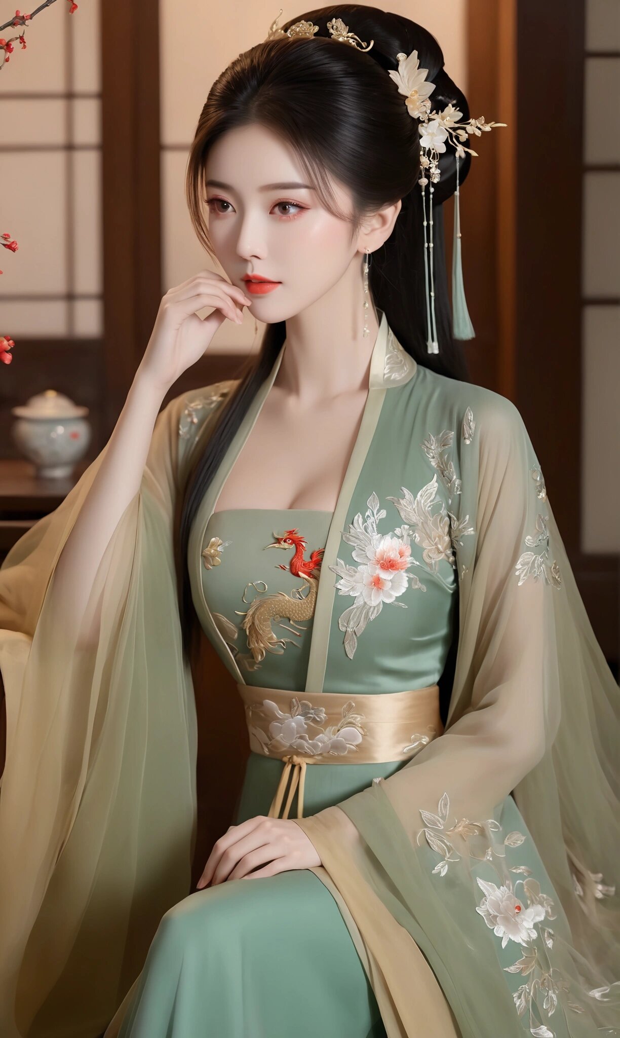 为有暗香来华浅同款汉服