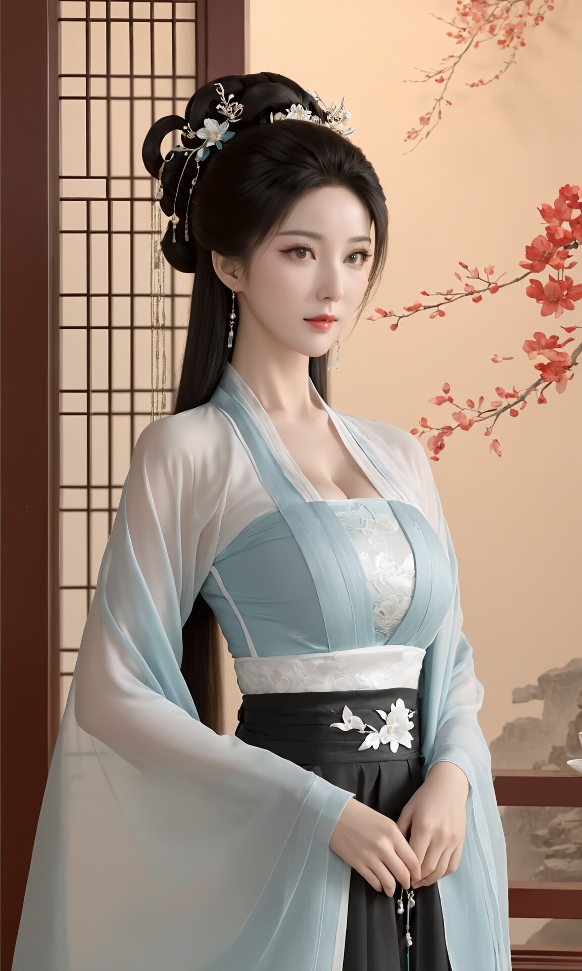 Little Girls Hanfu Hair Accessories:A Glimpse into Traditional Chinese Beauty