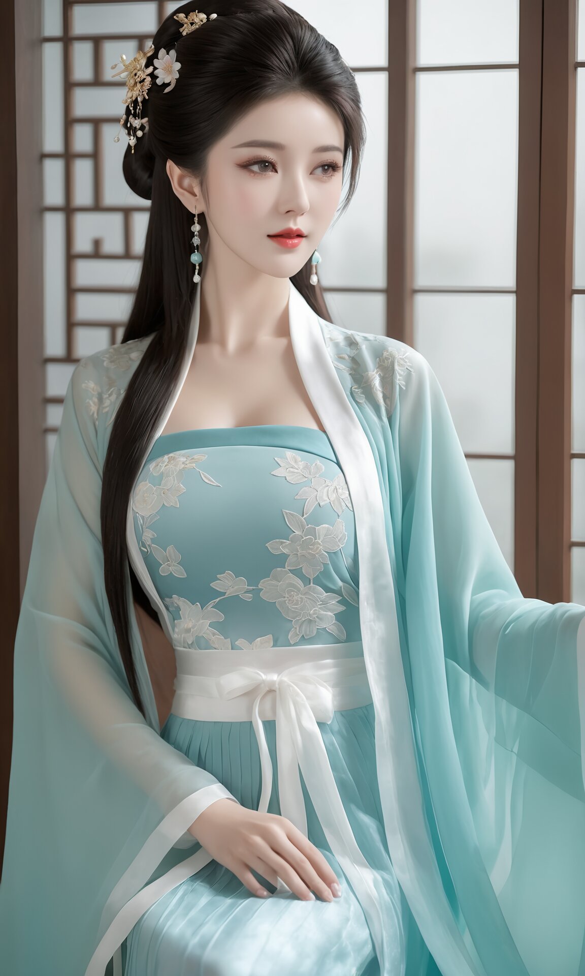 Summer in Traditional Style:The Tang-Inspired Hanfu Tank Dress