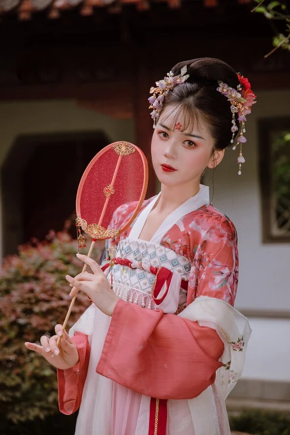 Maternal-Child Harmony in Traditional Hanfu Qipao A Journey in Cultural Elegance Maternal-Child Harmony in Traditional Hanfu Qipao A Journey in Cultural Elegance
