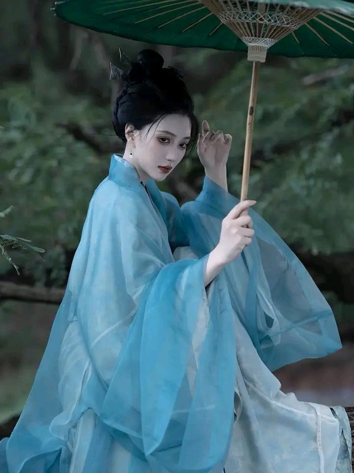 Peacock-Inspired汉服，传统与现代的华丽融合