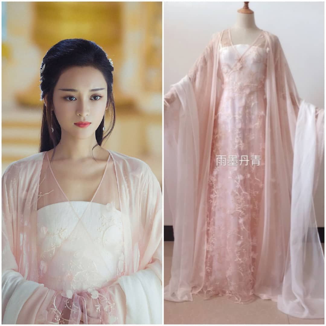 A Little Girl in Hanfu,an Ancient Fairy Tale of Immortal Beauty