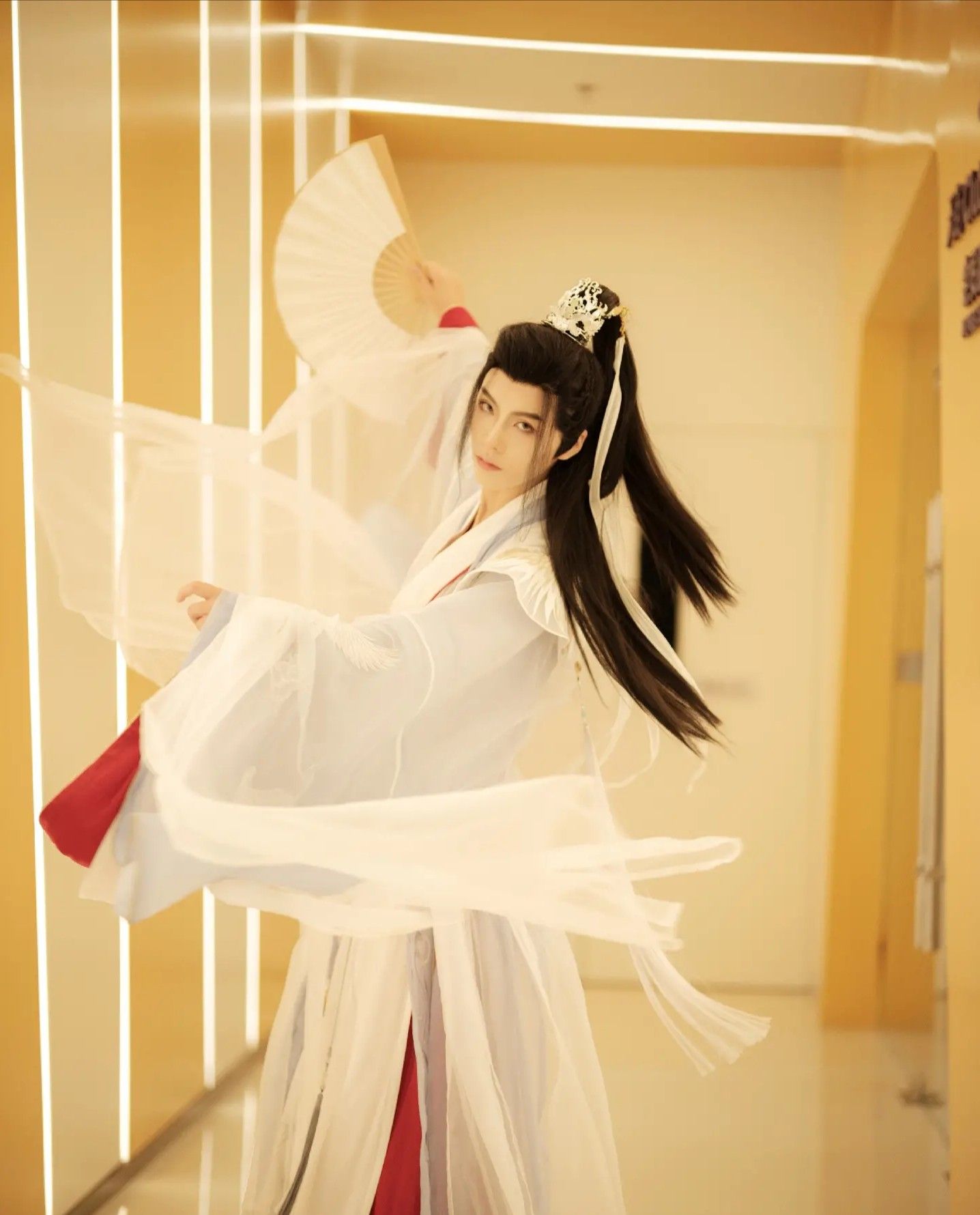 Elegant New Mid-Length Cheongsam for Teen Girls