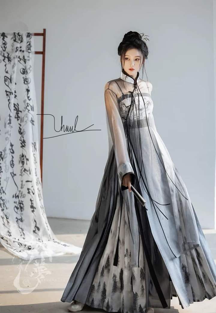 Vintage-Style Cheongsam with Full-Opening Long-Style Mandarin Jacket