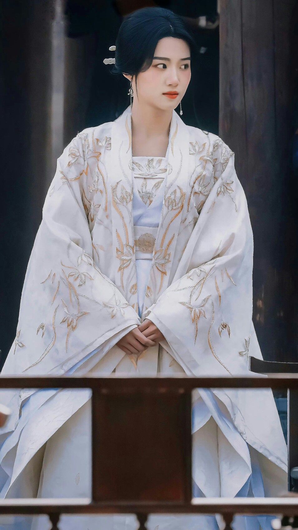 Ancient Charm of Black Hanfu Costumes for Girls