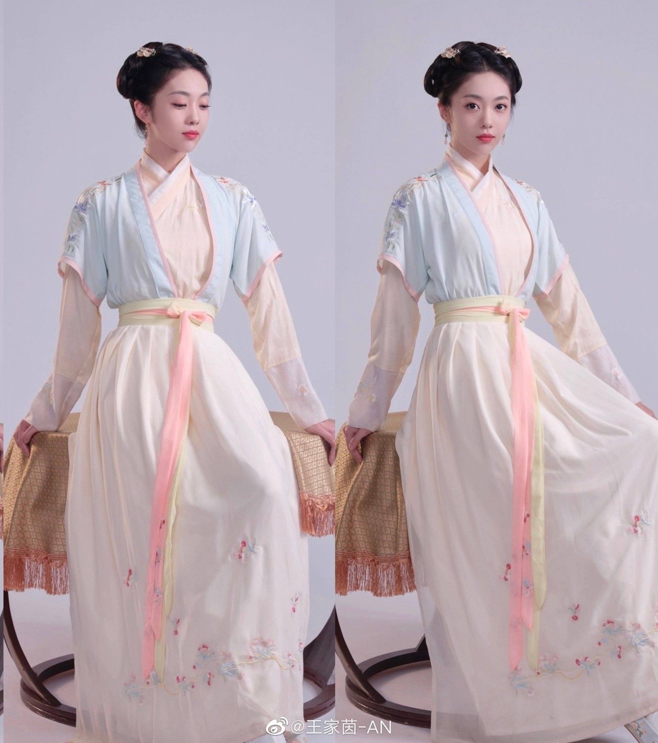 The Splendor of Pipa-Styled Sleeves in Red Hanfu Fashion
