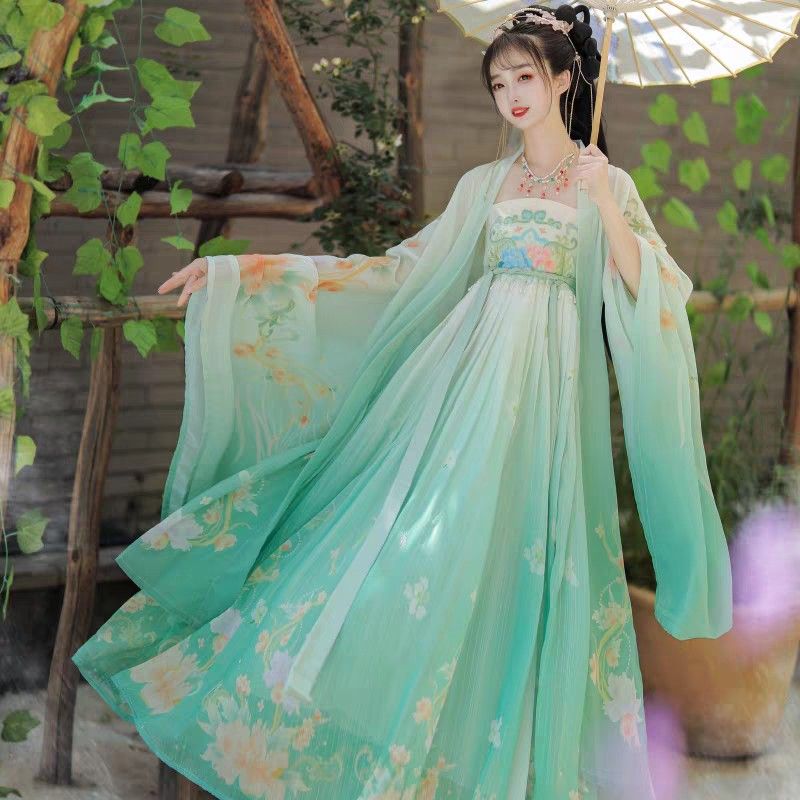 Enhanced Traditional Hanfu Vest Skirt for Women in Autumn Winter:A Fashion Evolution