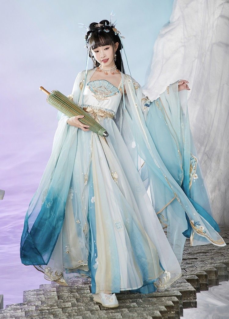 Childrens Winter Hanfu Fashion for Girls