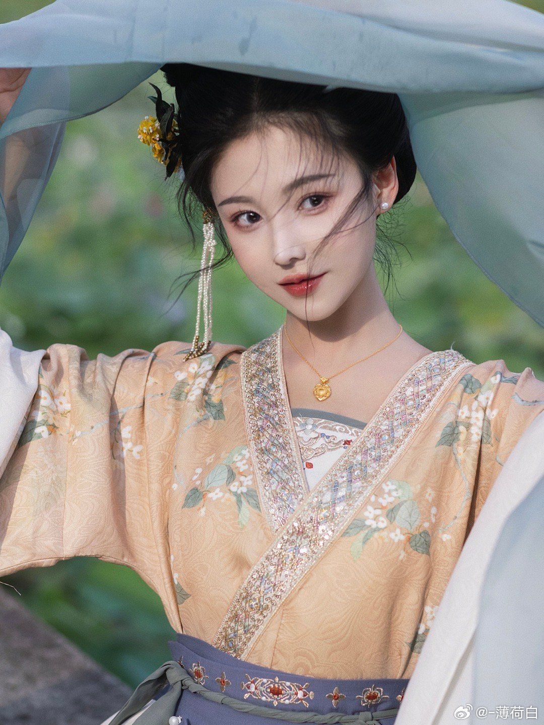The Enchanting Combinations of Traditional Hanfu Hair Accessories